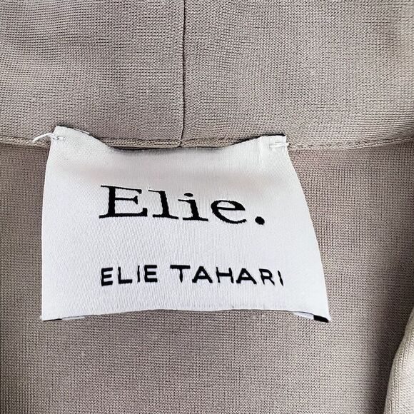 Elie By Elie Tahari Tan Blazer Size Large - Picture 2 of 4